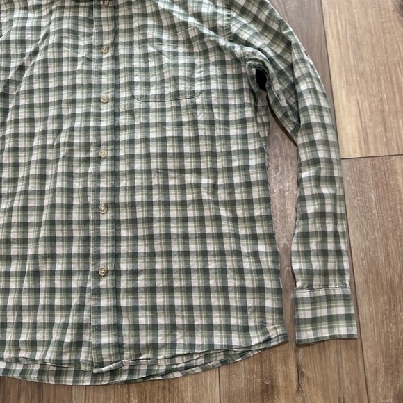 Pendleton alder Plaid Men's long sleeve button down Shirt size medium - Picture 2 of 4